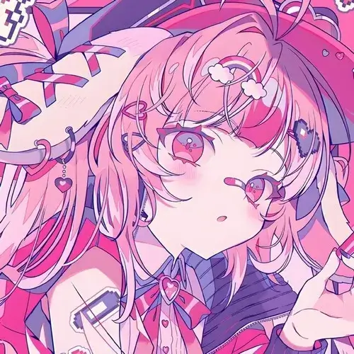 Bộ 80 Ảnh Avatar Anime Màu Hồng Nữ cute cho cô nàng mê vibe ngọt ngào lãng mạn